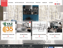 Tablet Screenshot of lineadecor.com.tr